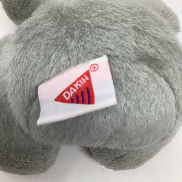 Dakin Elephant Gray Pink Ears Plush Stuffed Animal Vintage 1993 - Picture 7 of 8
